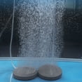 thumbnail image 2 of Bubble Aerator, Oxygen Plate Bubble Gray Bubble Stone Aerator, Fish Tank For Aquarium, 2 of 8