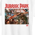 thumbnail image 3 of Jurassic Park - T-Rex Banner Scene Short Sleeve Graphic T-Shirt, 3 of 5