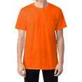 thumbnail image 3 of Hanes Workwear Pocket T-Shirt, X-Temp Cooling, Men’s Basic Work Tee, Safety Orange, M, 3 of 5