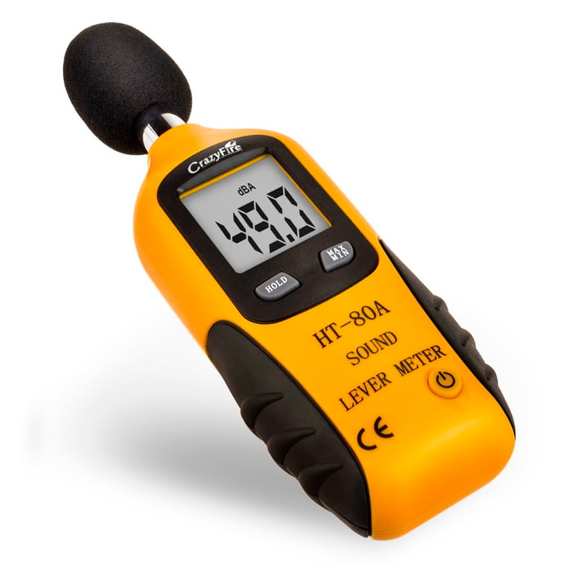 Decibel Meter, Digital Sound Level Meter HT80A Audio Noise Measure