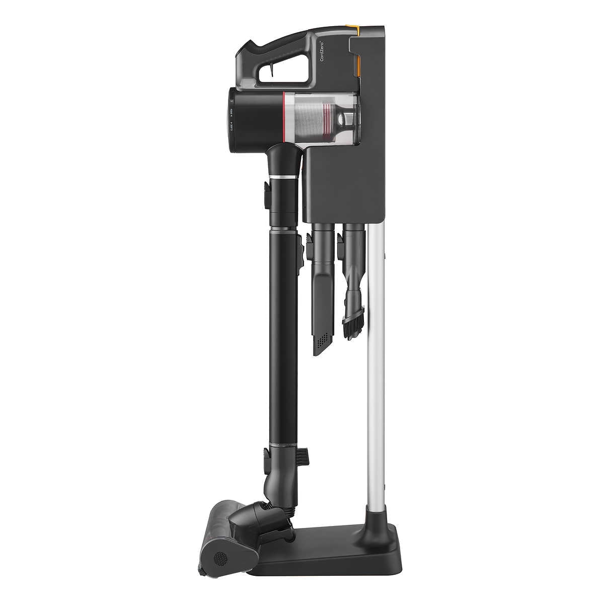 LG CordZero Black A9 Charge Plus Cordless Stick Vacuum with 2