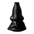 thumbnail image 2 of Florero Macarena Jarrón de ceramica Negro Decoración para hogar, 2 of 7