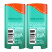 Lume Whole Body Deodorant Solid Stick - 72 Hour Odor Control - Aluminum Free, Baking Soda Free and Skin Safe - Minted Cucumber, 2.6oz (2 Pack)