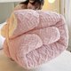 thumbnail image 5 of Manta de piel de cordero suave, 220 x 180 cm, doble capa, lavable, ligera, cálida para todas las estaciones, ideal para sofá o cama, 220 piezas, color rosa Rkxzt, 5 of 9