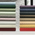 thumbnail image 2 of Superior 300 Thread Count Long-Staple Combed Cotton Sateen Weave Stripe Duvet Cover 3 Piece Set, 2 of 3