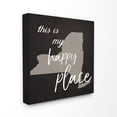 thumbnail image 3 of Stupell  This Is My Happy Place NYC Stretched Canvas Wall Art 24 x 24, 3 of 4