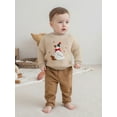 thumbnail image 5 of BemeyourBBs Baby Birthday Sweaters Long Sleeve Silly Goose Embroidery Pullovers, 5 of 9