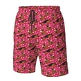 thumbnail image 5 of QEKEE dwsignname Mens Casual Shorts - Drawstring Summer Beach Stretch Sports Shorts, 5 of 9