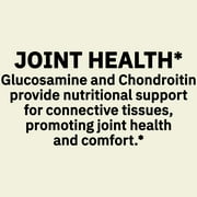 Spring Valley Triple Strength Glucosamine Chondroitin Joint Health Dietary Supplement Tablets, 160 Count
