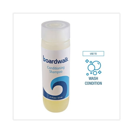 Boardwalk BWKSHAMBOT 0.75 oz. Conditioning Shampoo - Floral Fragrance (288/Carton)