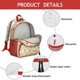 thumbnail image 4 of Cute Small Backpack for School with Cherry Print, Lightweight School Bag for Daily Use, Compact Travel Backpack, Stylish Fruit Backpacks for Commute, 4 of 6