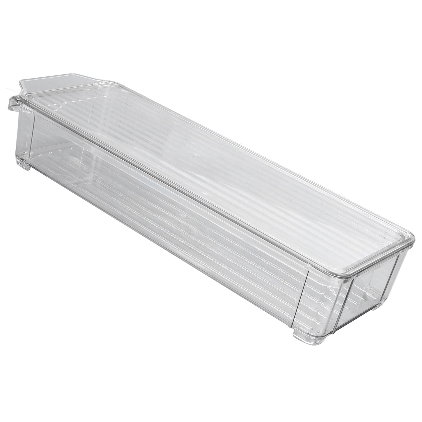  [ 12 Pack ] Multi-Use Clear Bins for Organizing