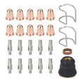 thumbnail image 2 of Electrodes Tips Cups Consumables Fit Chicago Electric 95136 Plasma Cutter Parts Power Tool Parts Accessories, 2 of 9