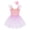 Pink, variant on Kids Girls Ballet Tutu Skirt Lace Swan Lake Ice Skating Dress Ballerina Outfits