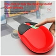 thumbnail image 5 of M106 Rechargeable 2.4g Wireless Mouse Mute Rabbit Mouse Back computer desktop Office Mouse With One Click red, 5 of 5