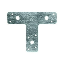 Simpson 66T 14-ga 6 in. x 5 in. T Strap 10-per box