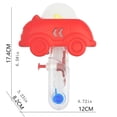 thumbnail image 2 of 6.58IN Cute Mini Water Guns, Cartoon Car UFO Duck Handheld Squirt Water Blaster, Small Water Pistol Toy for Summer Pool Outdoor Water Fight Party,A, 2 of 5