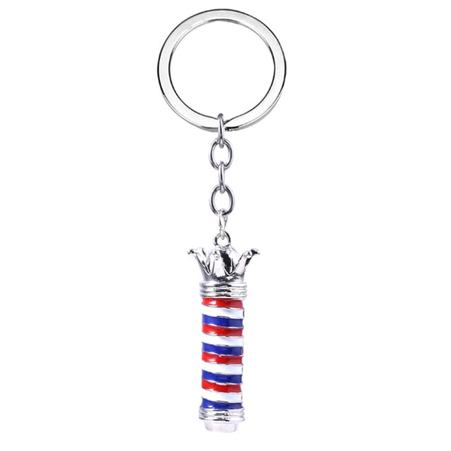 Llavero elegante Llavero de metal elegante Colgante de moda del bolso del llavero