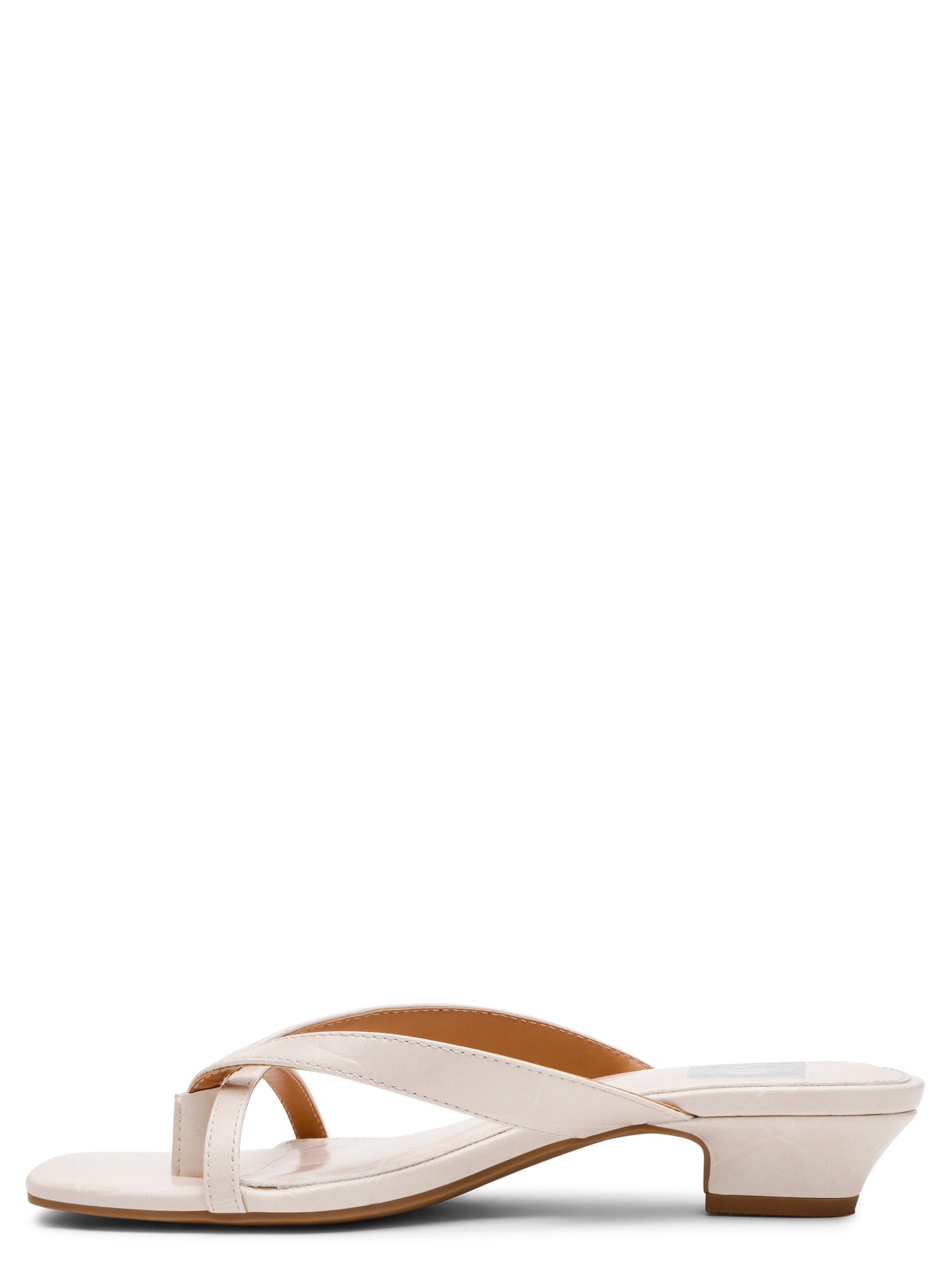 DV Dolce Vita Women's Bex Slide On Kitten Heel Sandal