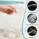 thumbnail image 3 of Tubo transparente Uxcell, 0.8mm ID x 1.5mm OD - Tubo de vinilo ligero de 15 pies, manguera plástica flexible transparente para transferencia de aire, aceite y agua, riego de acuarios, 3 of 6