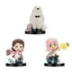 thumbnail image 1 of Total Anime Spyxfamily Chibi a escala de 2 pulgadas, paquete de 3: tres minifiguras a escala de 2 pulgadas con bases de exhibición, 1 of 5