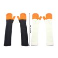 thumbnail image 3 of Long Knitted Gloves Featuring Fun Gooses for Winter Warmth and Home Use, 3 of 9