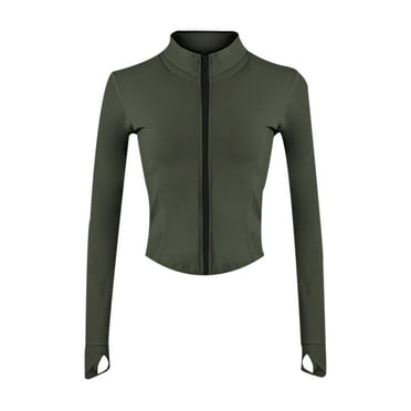 VGO Women's Workout Jcket Lightweight Zip Up Kuwit | Ubuy
