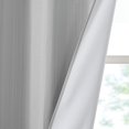 thumbnail image 3 of Gracie Mills Calyx Textured Room Darkening Curtain Panel Pair - GRACE-14929, 3 of 3