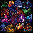 thumbnail image 1 of 30PCS Anime Disney Marvel Avengers Neon Super Hero Stickers Sets For Laptop Fridge Phone Guitar Sticker Kids ToysChina Gong Bohan LED, 1 of 1
