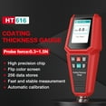 thumbnail image 3 of Digital Paint Coating Tester, Coating Thickness Gauge 4 Way Rotating Screen High Accuracy with Limit Reminder for Car, 3 of 7