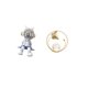 thumbnail image 5 of Figura decorativa nórdica de con bola de cristal, ideal para estantería, escritorio, entrada, sala de estar, dormitorio, oficina o decoraci, 5 of 8
