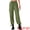 Green, variant on Women's Cargo Pants with Pockets Casual Trousers Small Khaki