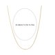 thumbnail image 3 of Design Sense Femenino Clavícula Cadena Delgado Hueso Collar Collar apilable para las mujeres, 3 of 4