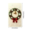 thumbnail image 3 of ToyKingdee Christmas Gingerbread Door Cover Window Banner Front Door Porch Sign Village Displays Christmas Indoor Outdoor Decor Holiday Winter House Decoration, 3 of 6