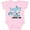 AD-Pink, variant on My Aunt Loves Me with Cute Sharks Boys or Girls Baby Bodysuit