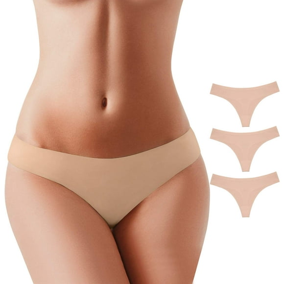 BUBBLELIME XS-XL Sport Thongs Panties_SET11 XL_3 Pack Skin_Bonded
