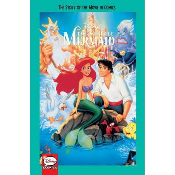 Pre-Owned Disney the Little Mermaid: The Story of the Movie in Comics (Paperback) 177275532X 9781772755329