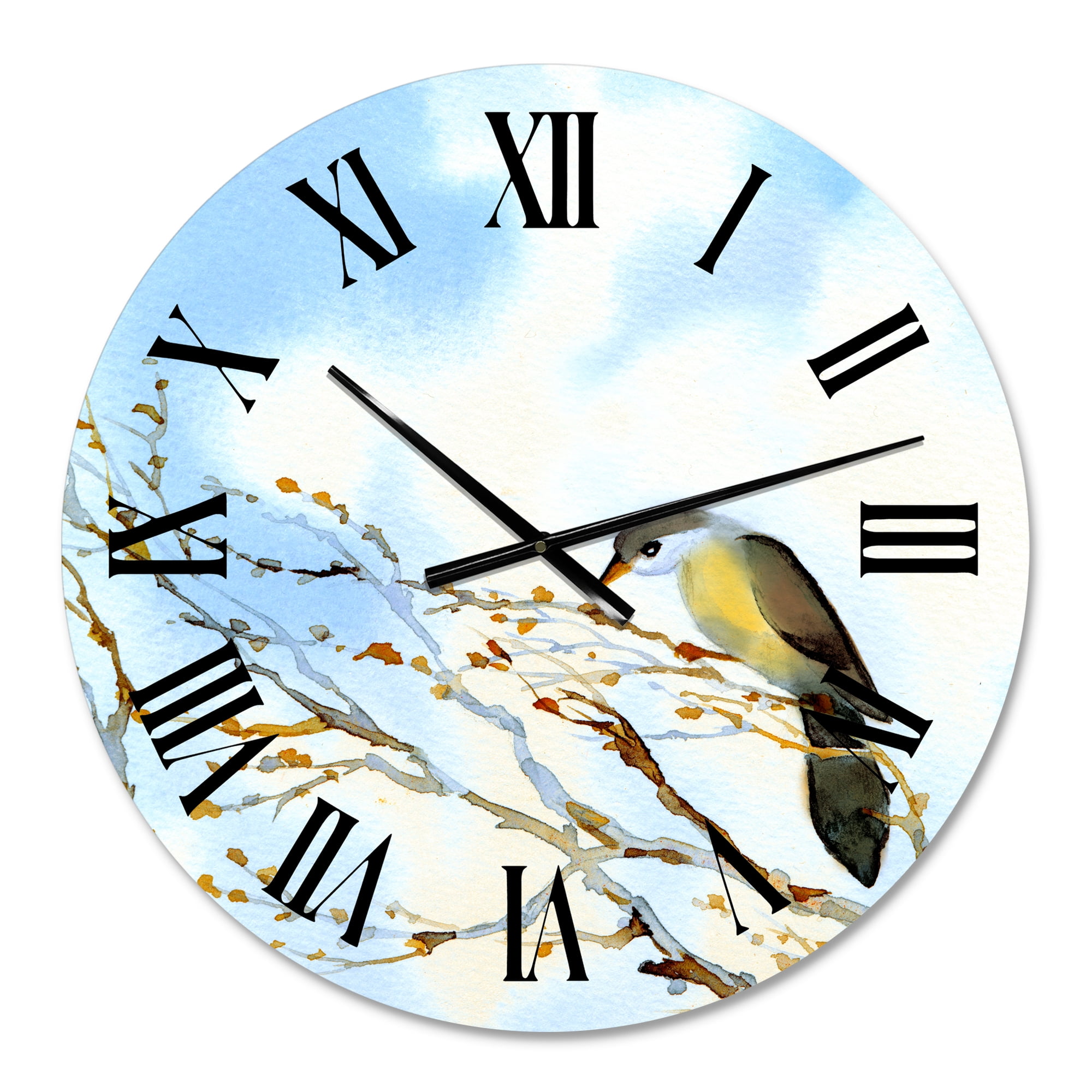 Designart 1 in Traditional Wall Clock