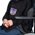 thumbnail image 5 of Men's G-III Sports by Carl Banks Black Sacramento Kings Adaptive Team Arc Fleece Hoodie, 5 of 7