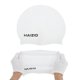 thumbnail image 5 of Gorro de natación impermeable de silicona blanco de 1 pieza, 5 of 5