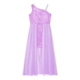 thumbnail image 5 of CHICTRY Kids Girls Chiffon Allover Shiny Sequins Party Dress Sleeveless Birthday Party Proms Ball Gown Flower Girls Dress Lavender 10, 5 of 7