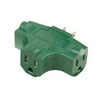 Philips 3-Outlet Power Multiplier, Green