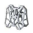 thumbnail image 1 of 1 par de adaptadores de de Pedal sin clip, accesorios de ciclismo, bicicleta de aleación de aluminio Titanio k kusrkot Plataforma de pedal sin clip, 1 of 8