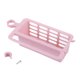 thumbnail image 3 of Bewildely Grifo de fregadero de cocina, organizador de almacenamiento de esponja, estante de drenaje de tela de jabón, soporte para estante de Juegos de accesorios de baño rosa, 3 of 6