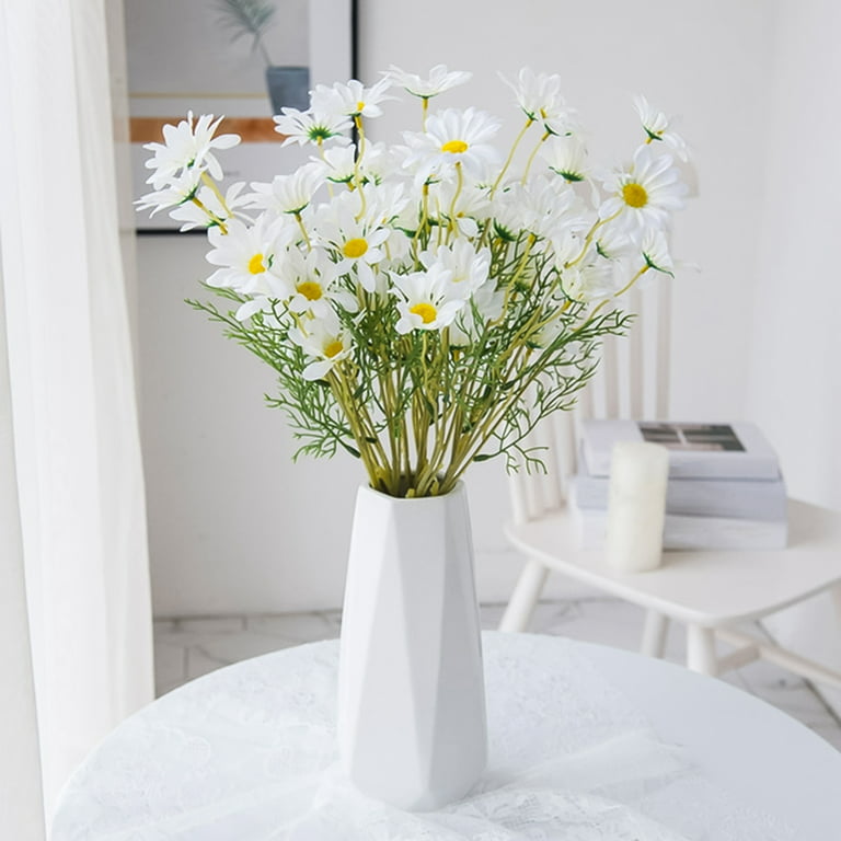 5Head Artificial Daisy Flower Fake Plant Bouquet Home Garden
