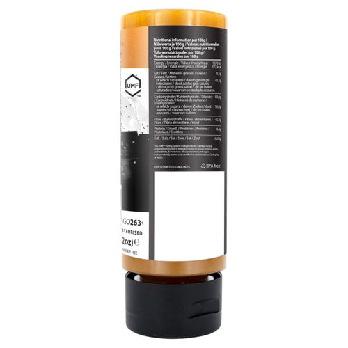 Steens MGO263 (UMF10) Manuka Honey SQUEEZY 340g, British Import (Pack of 2)