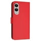 thumbnail image 2 of For Samsung Galaxy S25 Edge Case Triangle Imprint Leather Phone Cover with Lanyard - Golden, 2 of 5