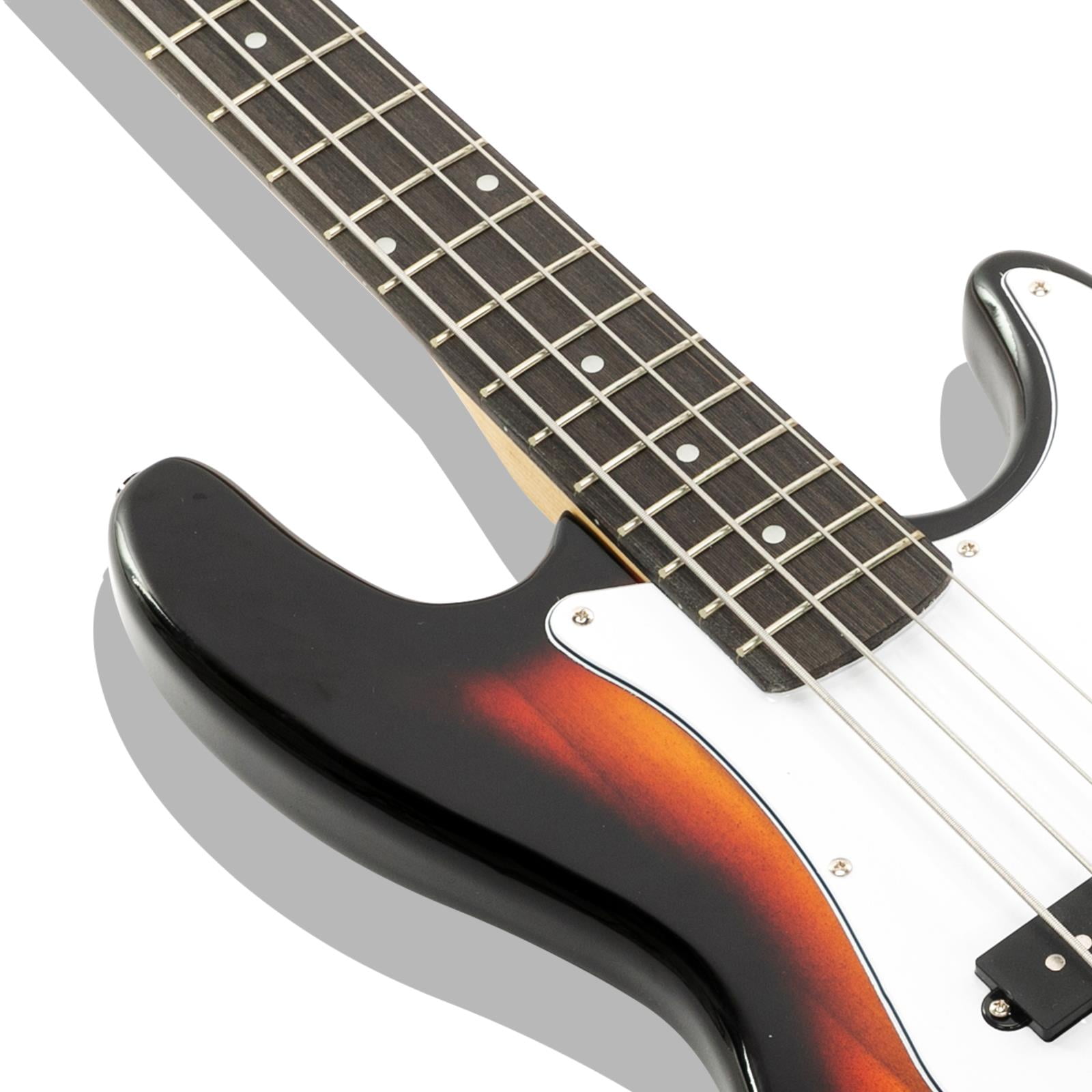 Zimtown 45" Full Size Electric Guitar Includes Bass, Amp, Connecting Wire and Spanner Tool, 3-Color