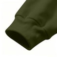 thumbnail image 5 of Gytharion Men's Half-zip Sweatshirts Mock Neck Kangaroo Pockets Solid Color Classic Pullovers Winter Warm Practical Pullover Tops, 5 of 8