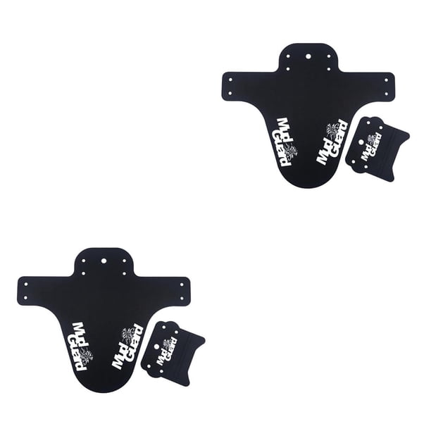 Eigraketly Guardabarros de 1,2 MM, guardabarros delantero para bicicleta de ciclismo, accesorio ligero para bicicleta blanco 2piezas Eigraketly CBP049693